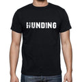 hunding, Kurzarm-Rundhals-T-Shirt für Herren 00003
