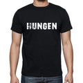 hungen, Herren Kurzarm-Rundhals-T-Shirt 00003