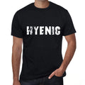 hyenic Men's Vintage T shirt Black Birthday Gift 00554