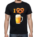 I Love Beer, Oktoberfest T-shirt, Men's Black T-shirt,100% cotton 00202