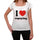 I Love Repaying Womens Short Sleeve Round Neck T-Shirt 00037 - Casual