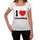 I Love Strouding Womens Short Sleeve Round Neck T-Shirt 00037 - Casual