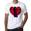 I Love You Valentine Men's tee, White, 100% Cotton 00156