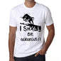 I Shall Be Gorgeous White Mens Short Sleeve Round Neck T-Shirt Gift T-Shirt 00369 - White / Xs - Casual