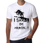 I Shall Be Majestic White Mens Short Sleeve Round Neck T-Shirt Gift T-Shirt 00369 - White / Xs - Casual