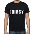 idiocy ,Men's Short Sleeve Round Neck T-shirt 00004