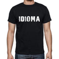 idioma, Men's Short Sleeve Round Neck T-shirt