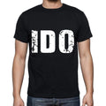 ido men t shirts,Short Sleeve,t shirts men,tee shirts for men,cotton,black , 3 letters