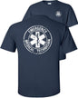 Graphic Unisex EMT Emergency T-Shirt Medical Technician Circle Distressed Tee