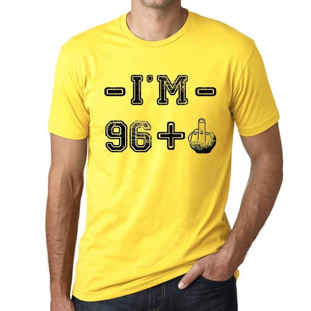 Im 31 Plus Mens T-Shirt Yellow Birthday Gift 00447 - Yellow / Xs - Casual
