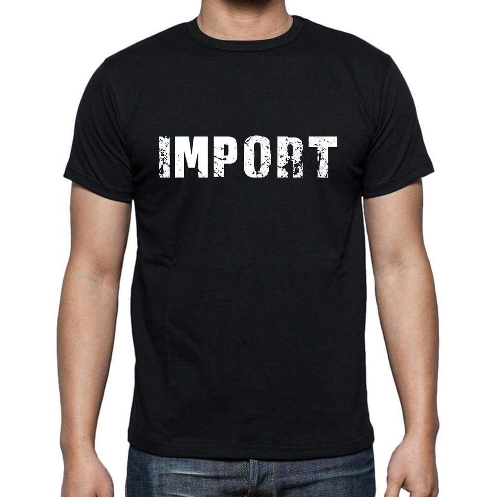 Import Mens Short Sleeve Round Neck T-Shirt - Casual