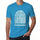 Impressive Fingerprint Blue Mens Short Sleeve Round Neck T-Shirt Gift T-Shirt 00311 - Blue / S - Casual