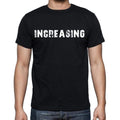 increasing Men's Short Sleeve Round Neck T-shirt , Black T-shirt EN