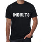 Indults Mens Vintage T Shirt Black Birthday Gift 00555 - Black / Xs - Casual