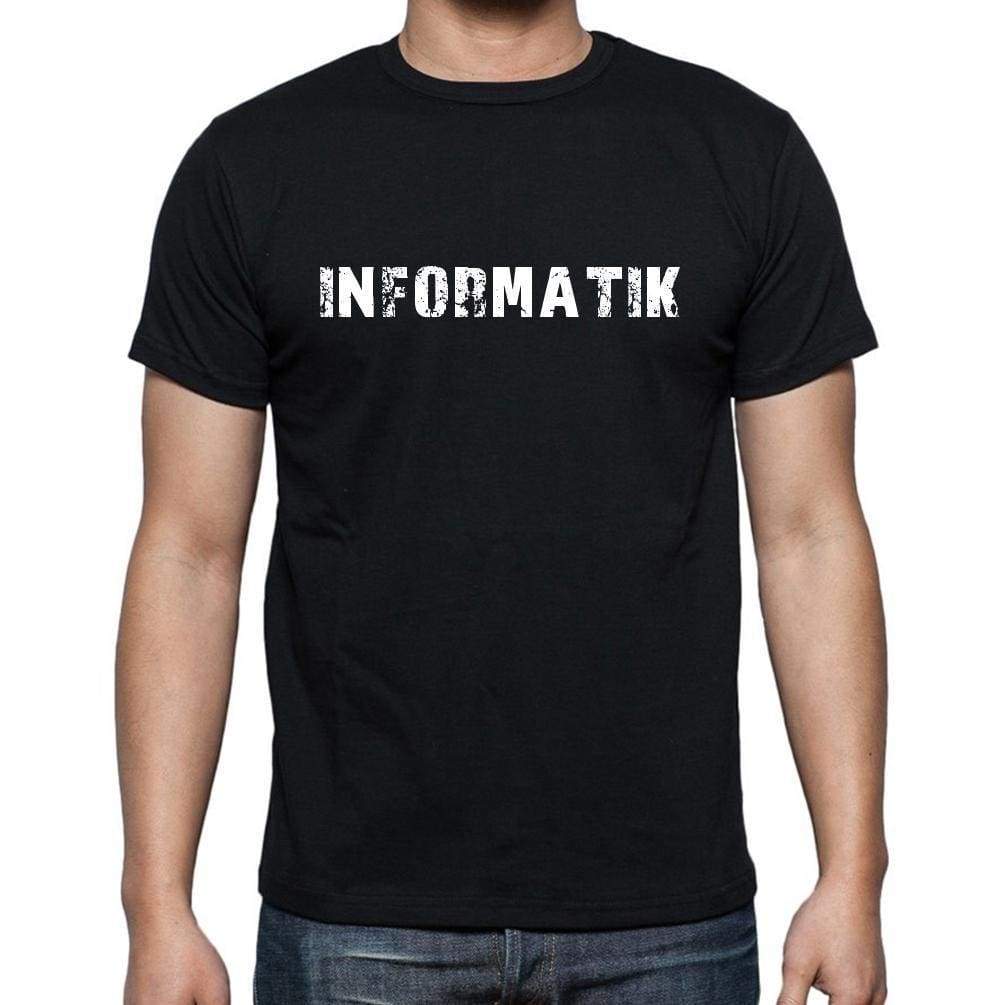 Informatik Mens Short Sleeve Round Neck T-Shirt - Casual