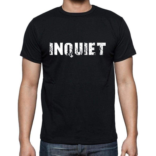 Inquiet French Dictionary Mens Short Sleeve Round Neck T-Shirt 00009 - Casual