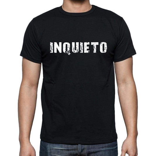 Inquieto Mens Short Sleeve Round Neck T-Shirt - Casual