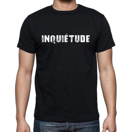 Inquiétude French Dictionary Mens Short Sleeve Round Neck T-Shirt 00009 - Casual