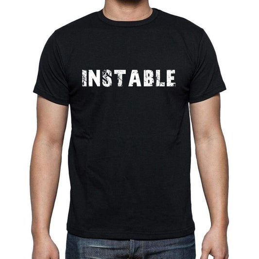 Instable French Dictionary Mens Short Sleeve Round Neck T-Shirt 00009 - Casual