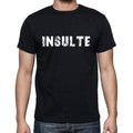 insulte, French Dictionary, Men's Short Sleeve Round Neck T-shirt 00009