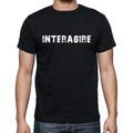 interagire, Men's Short Sleeve Round Neck T-shirt 00017