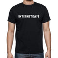 internetcaf?©, Men's Short Sleeve Round Neck T-shirt