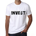 invest Men's T shirt White Birthday Gift 00552
