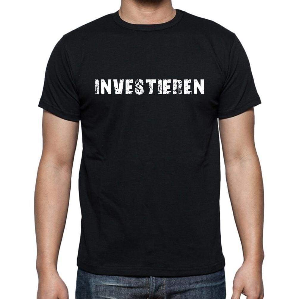 Investieren Mens Short Sleeve Round Neck T-Shirt - Casual