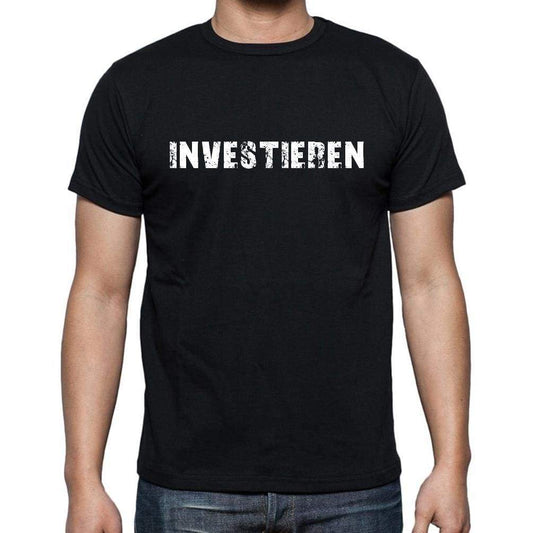 Investieren Mens Short Sleeve Round Neck T-Shirt - Casual