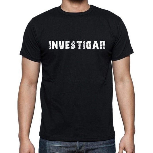 Investigar Mens Short Sleeve Round Neck T-Shirt - Casual