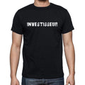 investisseur, French Dictionary, Men's Short Sleeve Round Neck T-shirt 00009