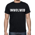 involved Men's Short Sleeve Round Neck T-shirt , Black T-shirt EN