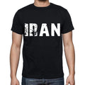 iran Men's T-Shirt Short Sleeve Round Neck Black t shirt for men