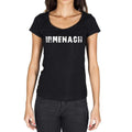 irmenach, German Cities Black, Women's Short Sleeve Round Neck T-shirt 00002