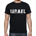 israel Men's T-Shirt Short Sleeve Round Neck Black t shirt for men
