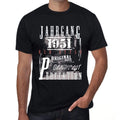 Jahrgang Birthday 1951, Black, Men's Short Sleeve Round Neck T-shirt, gift t-shirt 00352