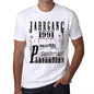 Jahrgang Birthday 1991 Mens Short Sleeve Round Neck T-Shirt Gift T-Shirt 00350 - White / Xs - Casual