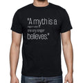James Feibleman quote t shirts,"A myth is a religion i",t shirts men,black