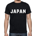 japan Men's T-Shirt Short Sleeve Round Neck Black t shirt for men