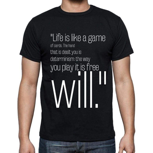 Jawaharlal Nehru Quote T Shirts Life Is Like A Game O T Shirts Men Black - Casual