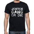 JENSEN Family Gang Tshirt, Men's Tshirt, Black Tshirt, Gift T-shirt 00033