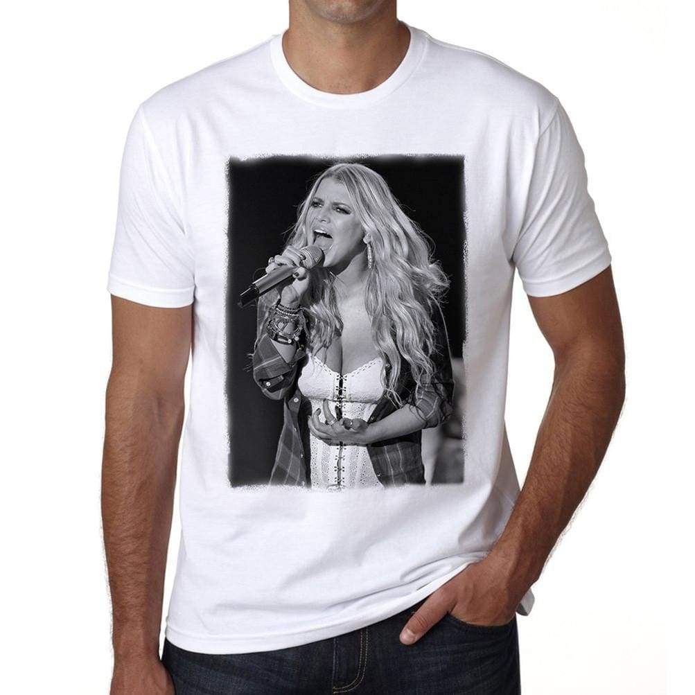 Jessica Simpson T-Shirt For Mens Short Sleeve Cotton Tshirt Men T Shirt 00034 - T-Shirt