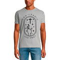 T-shirt ULTRABASIC pour hommes, ne paniquez pas, priez simplement, chemise religieuse de la Bible du Christ