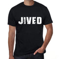 jived Men's Retro T shirt Black Birthday Gift 00553