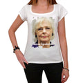 Johanna Sigurdardottir, T-shirt à manches courtes et col rond pour femme 00139