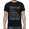 John Wilmot quote t shirts,"Before I got married I had",t shirts men,black