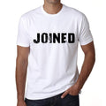 joined Men's T shirt White Birthday Gift 00552