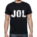 jol men t shirts,Short Sleeve,t shirts men,tee shirts for men,cotton,black , 3 letters
