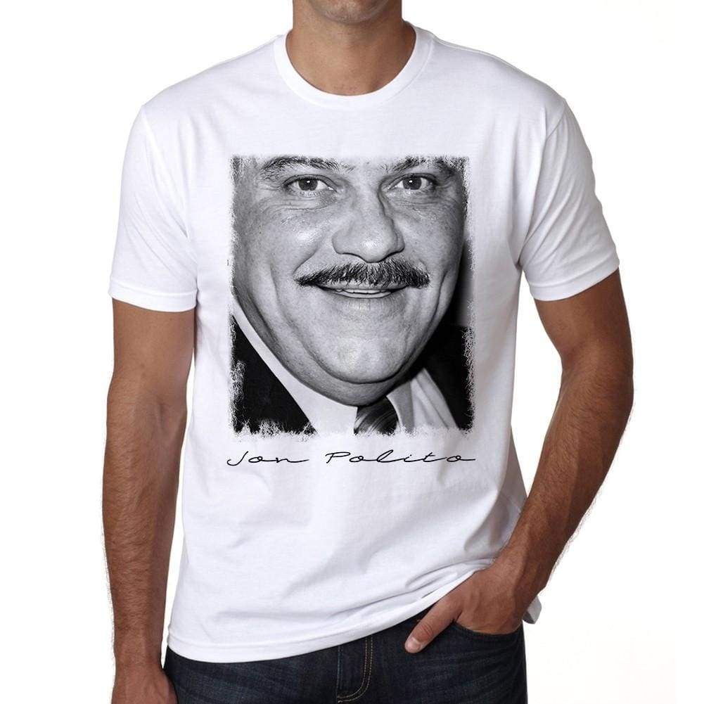 Jon Polito 4 Jon Polito Tshirt Mens White Tee 00250