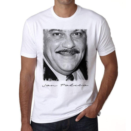 Jon Polito 4 Jon Polito Tshirt Mens White Tee 00250